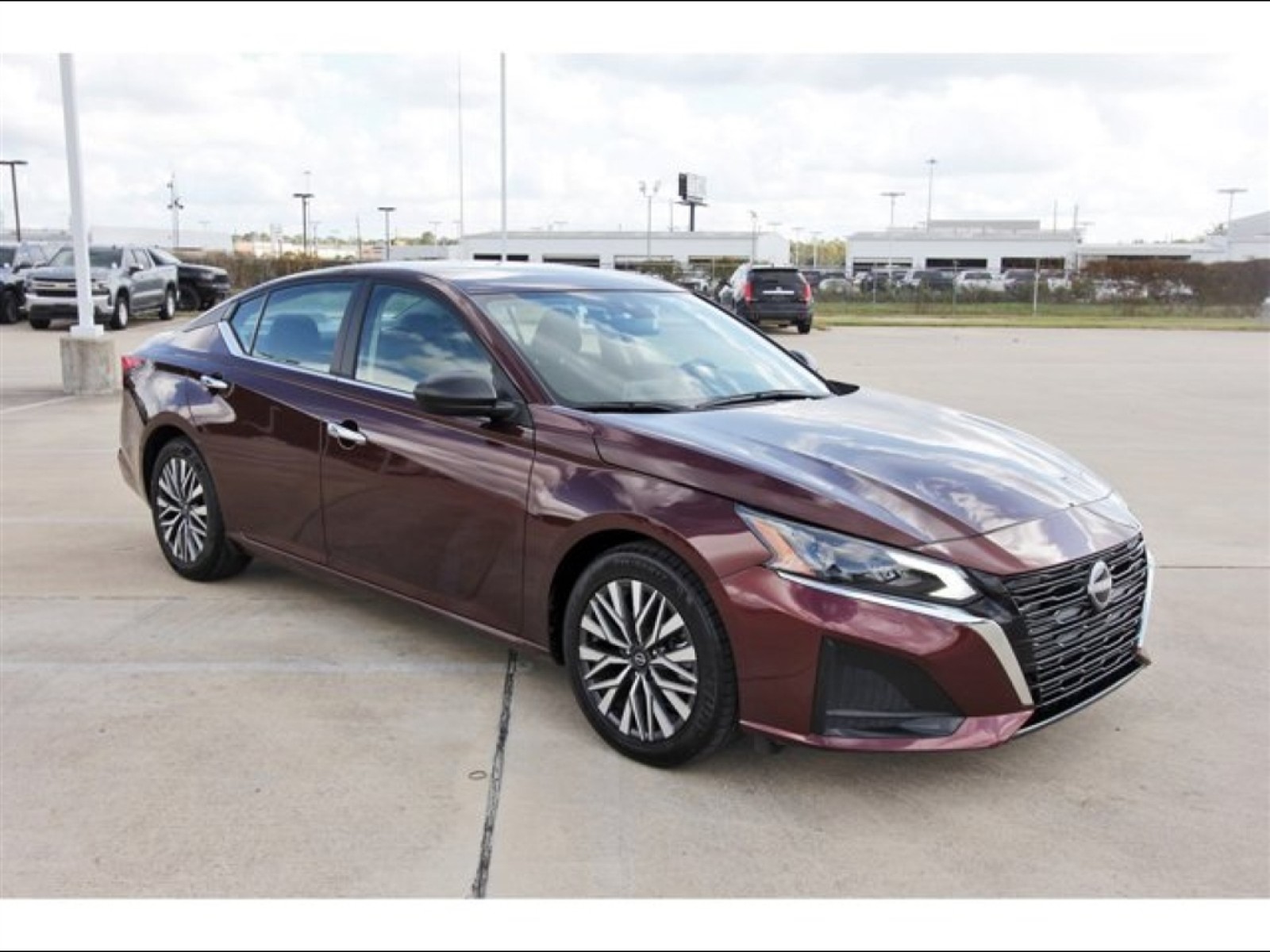2024 Nissan Altima 2.5 SV Red at Robbins Nissan