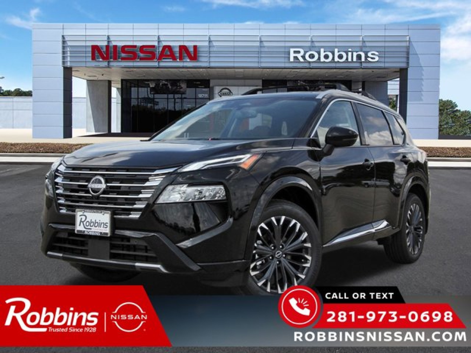 2026 Nissan Rogue Platinum Black at Robbins Nissan