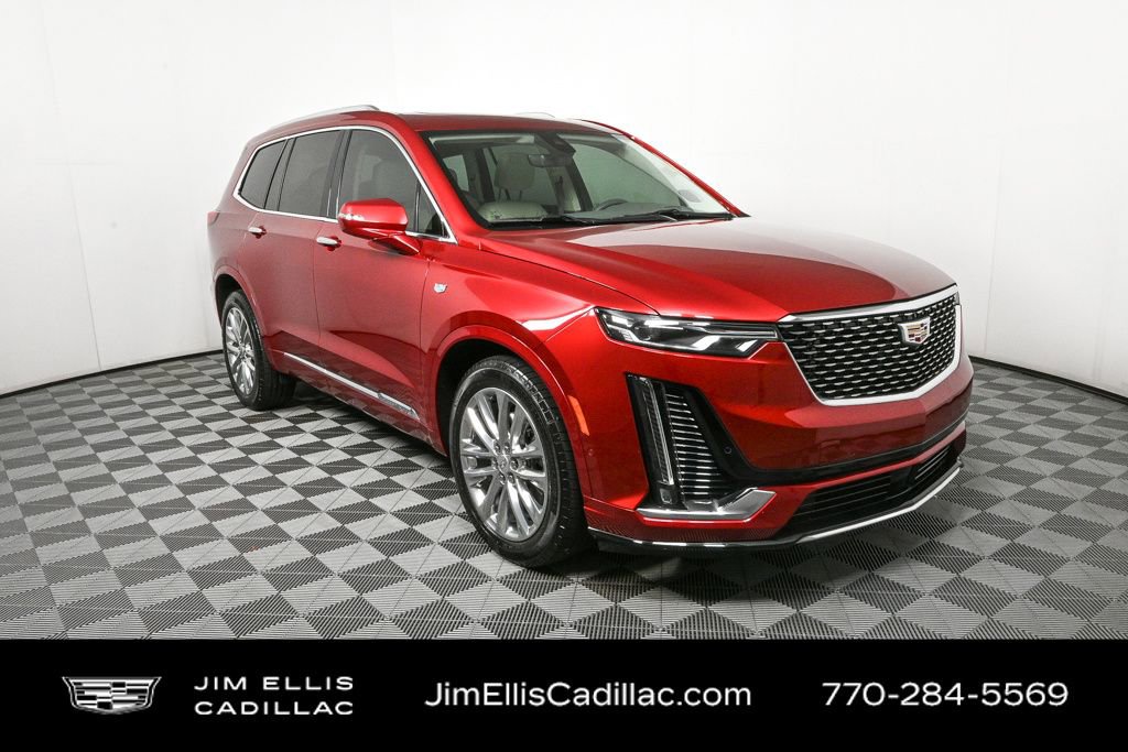 Certified Used 2023 Radiant Red Tintcoat Cadillac Premium Luxury image 1