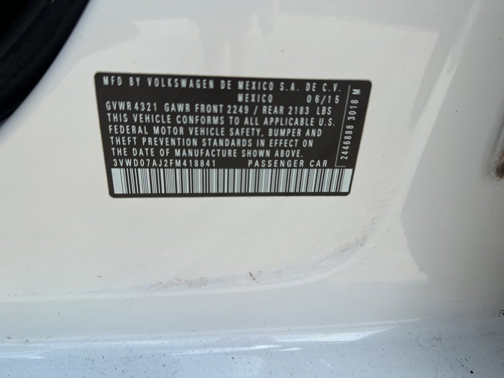 2015 Volkswagen Jetta 1.8T SE photo 23