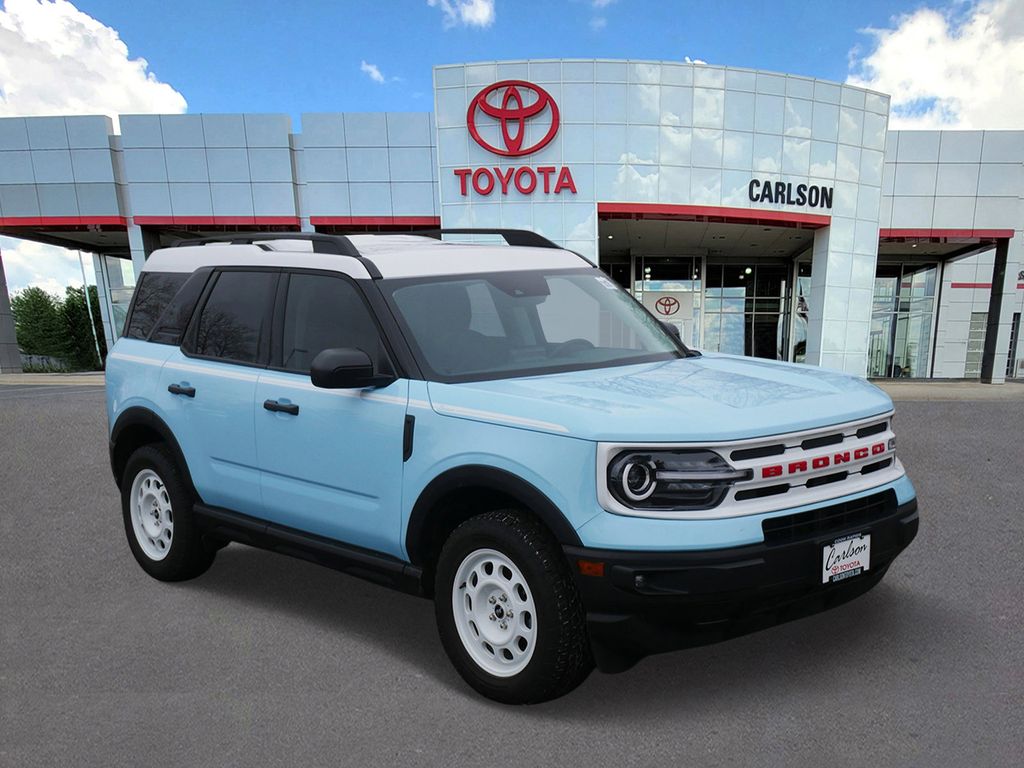 Used 2024 Ford Bronco Sport Heritage with VIN 3FMCR9G60RRE76274 for sale in Minneapolis, Minnesota