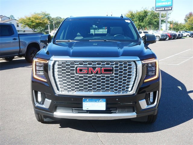 Certified 2021 GMC Yukon XL Denali with VIN 1GKS2JKL1MR192468 for sale in Anoka, Minnesota