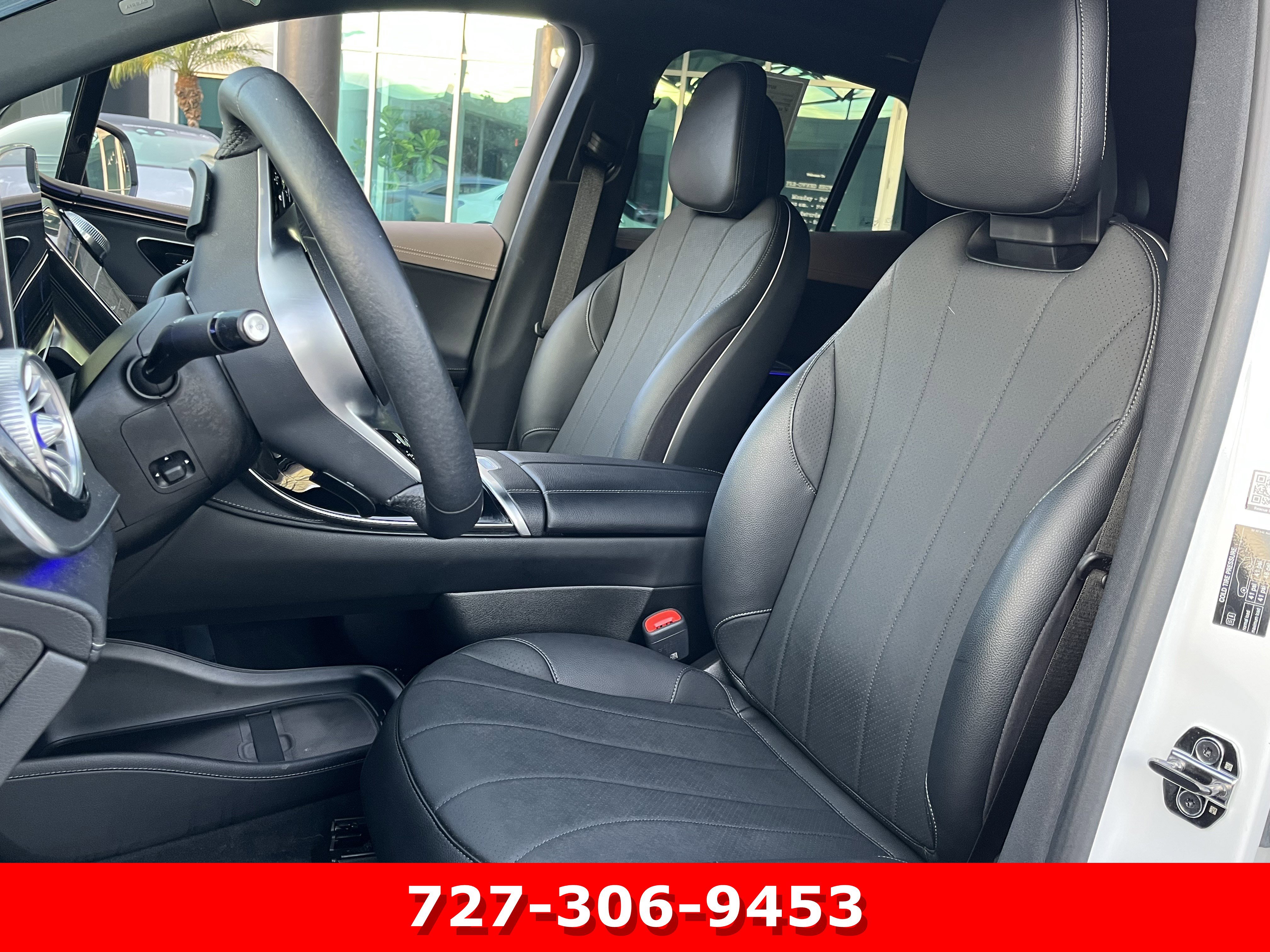 Certified 2023 Mercedes-Benz EQE SUV Base with VIN 4JGGM2BBXPA025484 for sale in Clearwater, FL