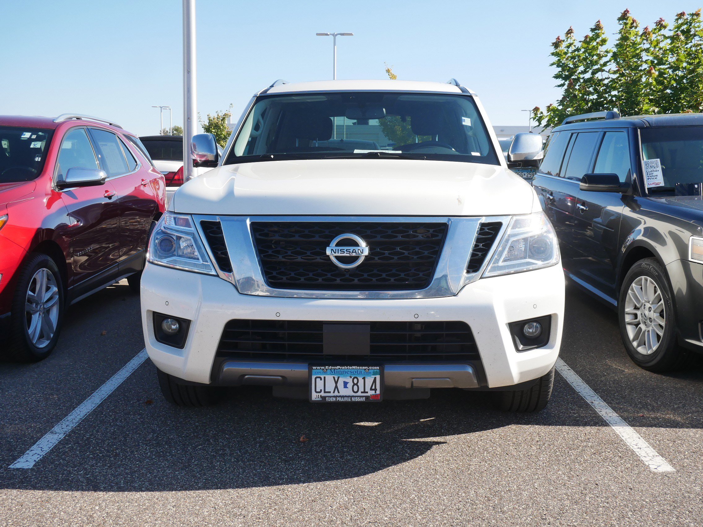 Used 2019 Nissan Armada SL with VIN JN8AY2NC9KX510731 for sale in Brooklyn Center, Minnesota