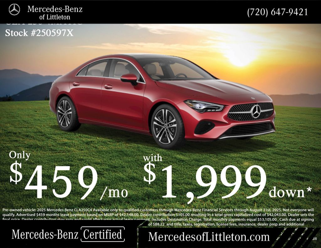 2025 Mercedes Benz CLA 250 4MATIC photo 3