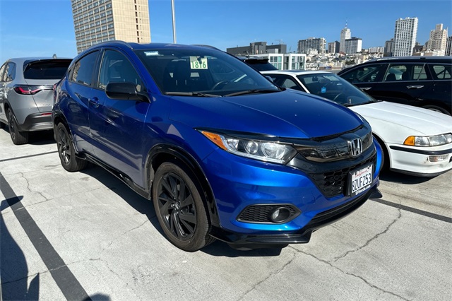 Certified 2022 Honda HR-V Sport with VIN 3CZRU5H11NM731279 for sale in San Francisco, CA