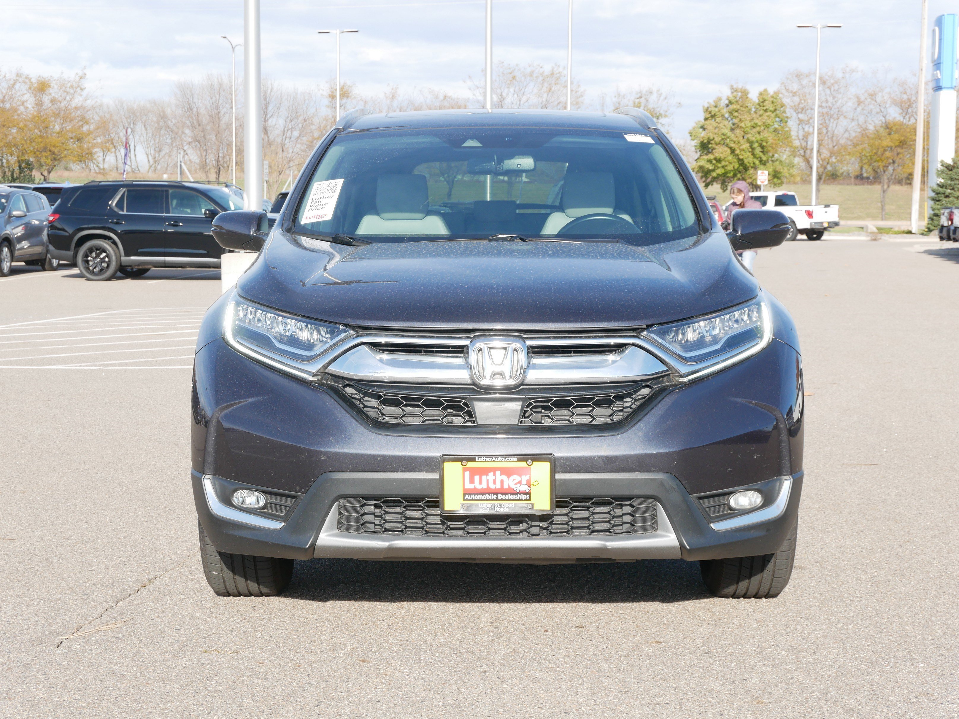 Used 2017 Honda CR-V Touring with VIN 5J6RW2H99HL041655 for sale in Waite Park, Minnesota