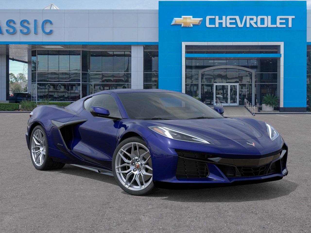 2026 Chevrolet Corvette Z06 1LZ Purple at Classic Elite Chevrolet Hwy 6