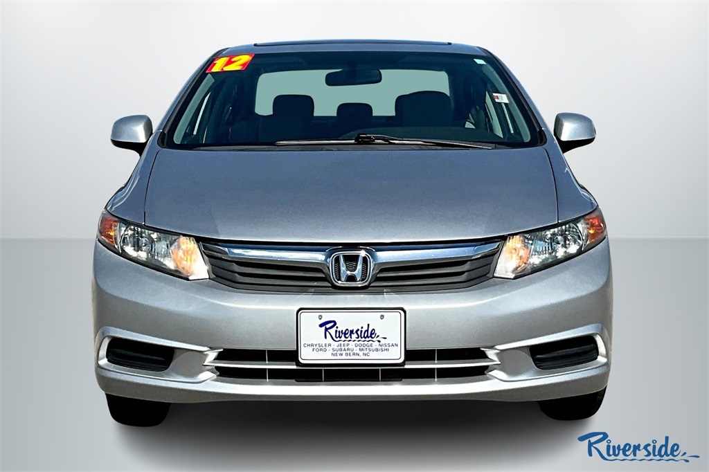 Used 2012 Honda Civic EX with VIN 19XFB2F85CE098063 for sale in New Bern, NC