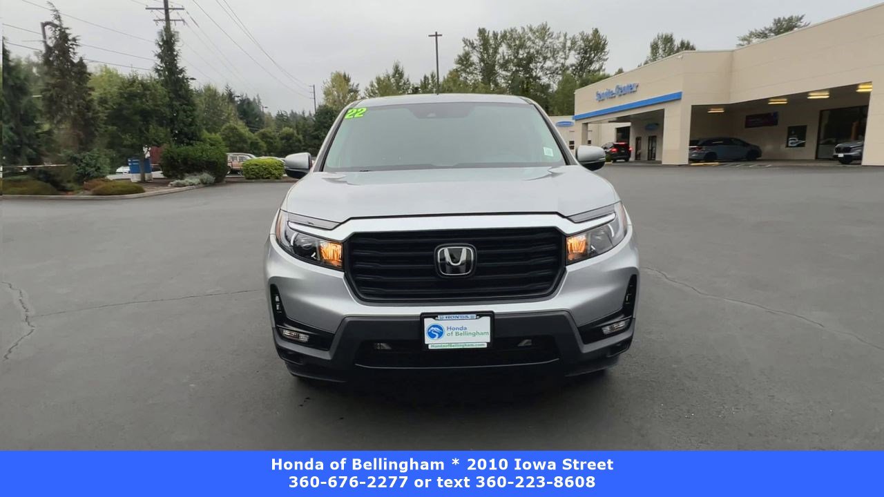 2022 Honda Ridgeline RTL photo 3