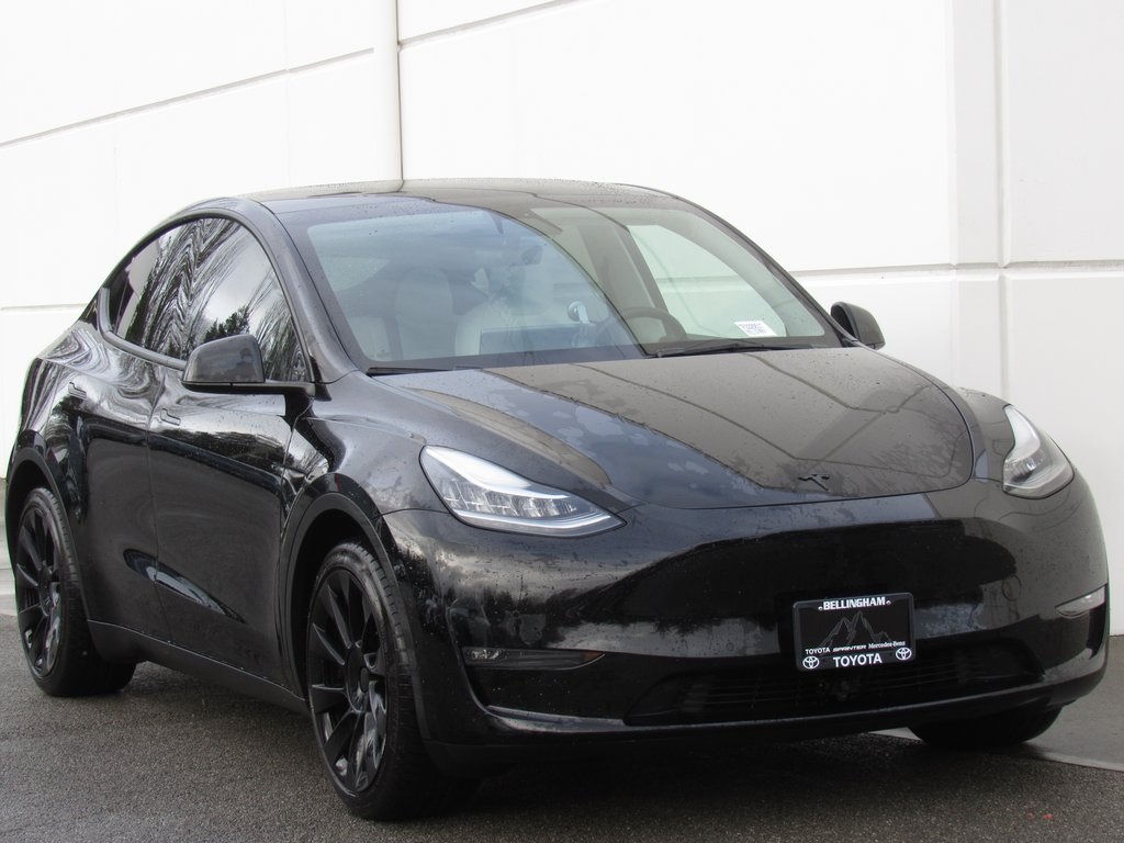 Used 2021 Tesla Model Y Long Range with VIN 5YJYGDEE3MF222551 for sale in Bellingham, WA
