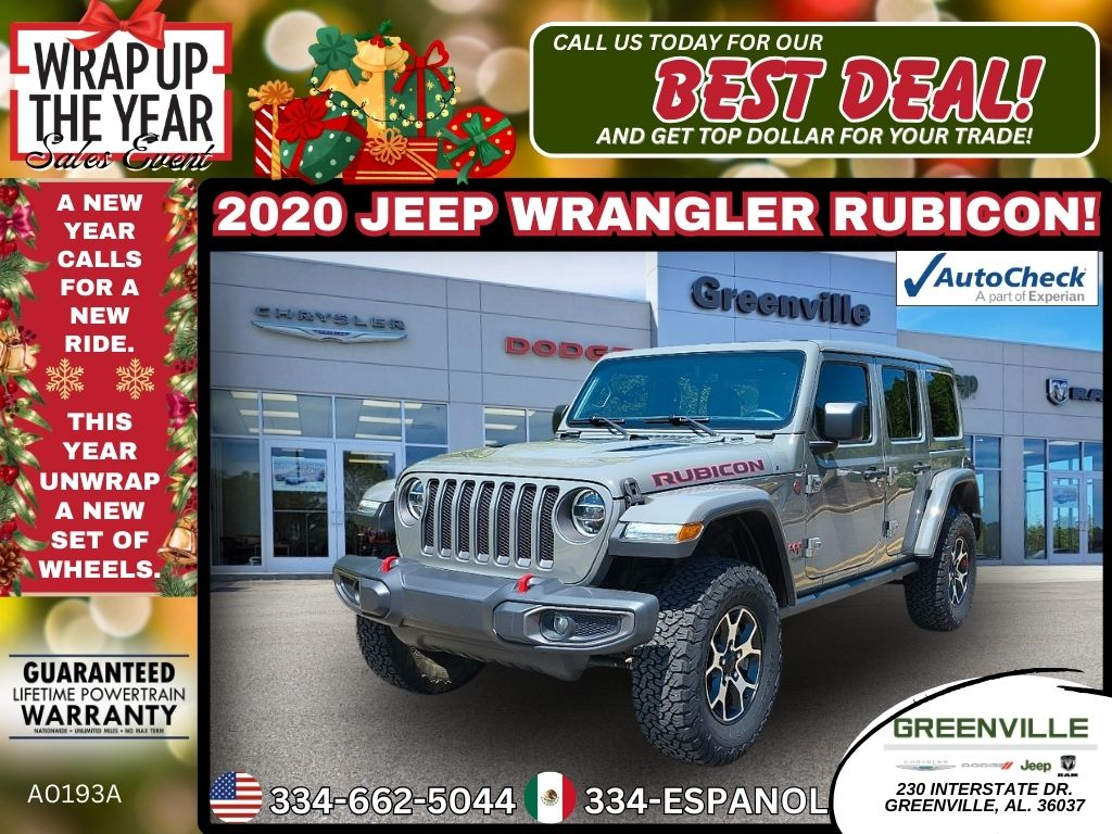 2020 Jeep Wrangler Unlimited Rubicon's photo