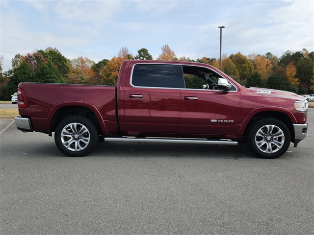 Used 2021 RAM Ram 1500 Pickup Longhorn with VIN 1C6SRFKT9MN812003 for sale in Little Rock
