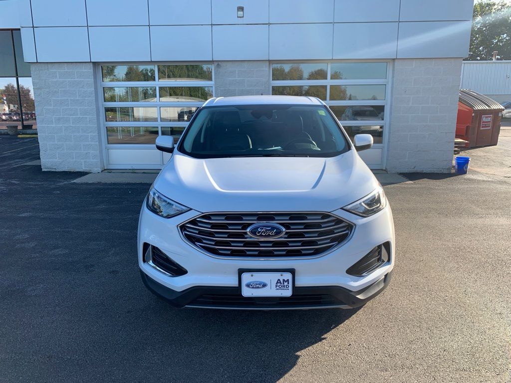 Certified 2022 Ford Edge SEL with VIN 2FMPK4J96NBA92875 for sale in Jefferson, OH