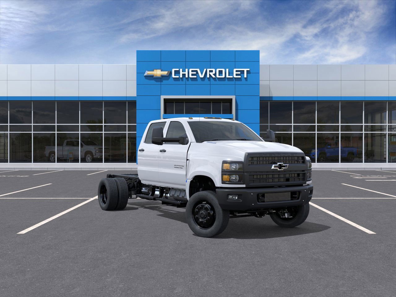 New 2025 Chevrolet Silverado 5500 HD Work Truck Crew Cab in Auburn