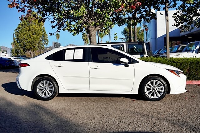 Used 2024 White Toyota LE image 6