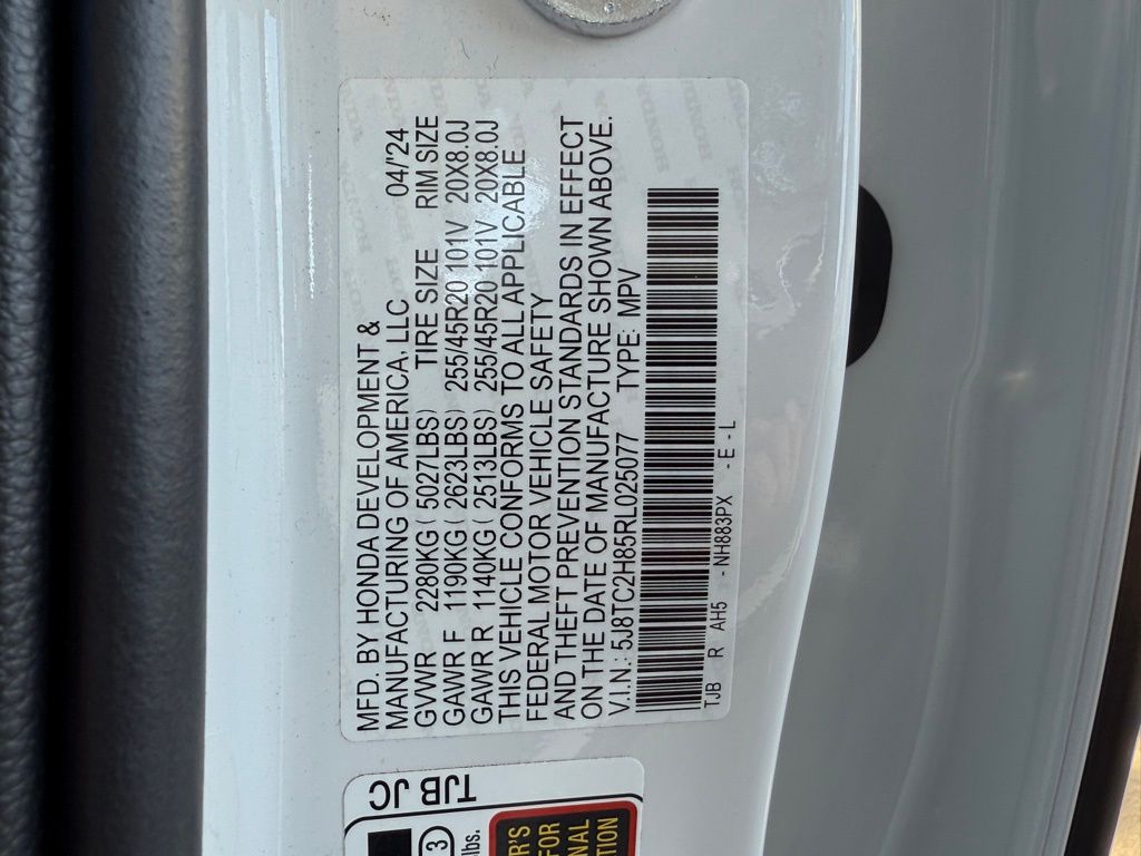 Used 2024 Platinum White Pearl Acura A-Spec Advance Package image 35