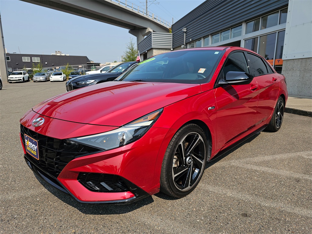2021 Hyundai Elantra N Line photo 3