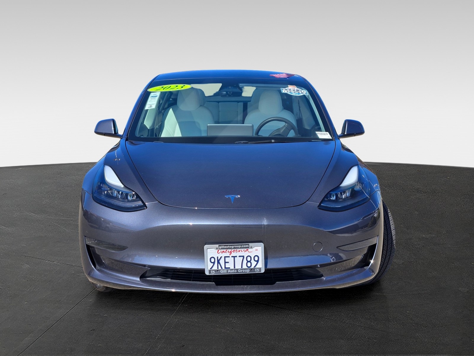 Used 2023 Tesla Model 3 Base with VIN 5YJ3E1EA4PF695567 for sale in Tracy, CA