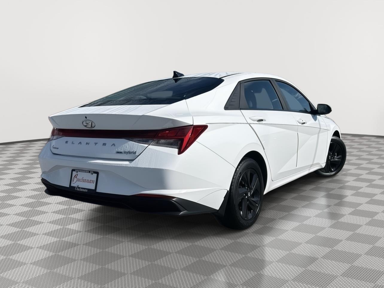 2023 Hyundai Elantra Hybrid Blue photo 4