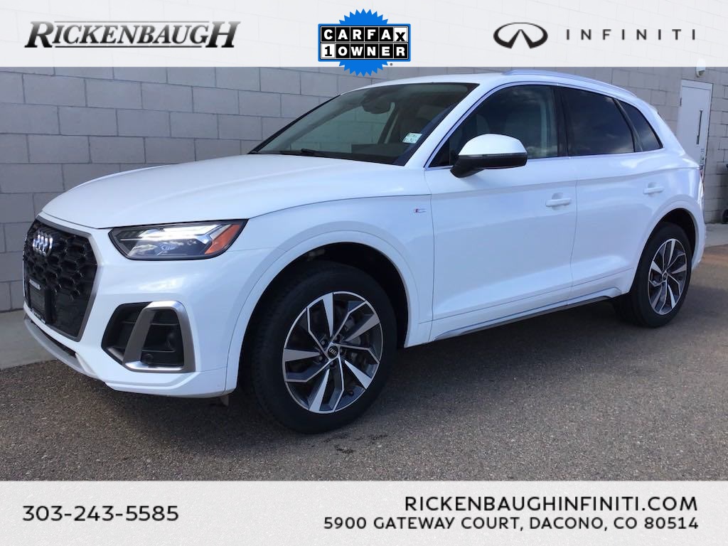 PreOwned 2022 Audi Q5 45 S line Premium Plus 4D Sport Utility in Dacono P2603 Rickenbaugh