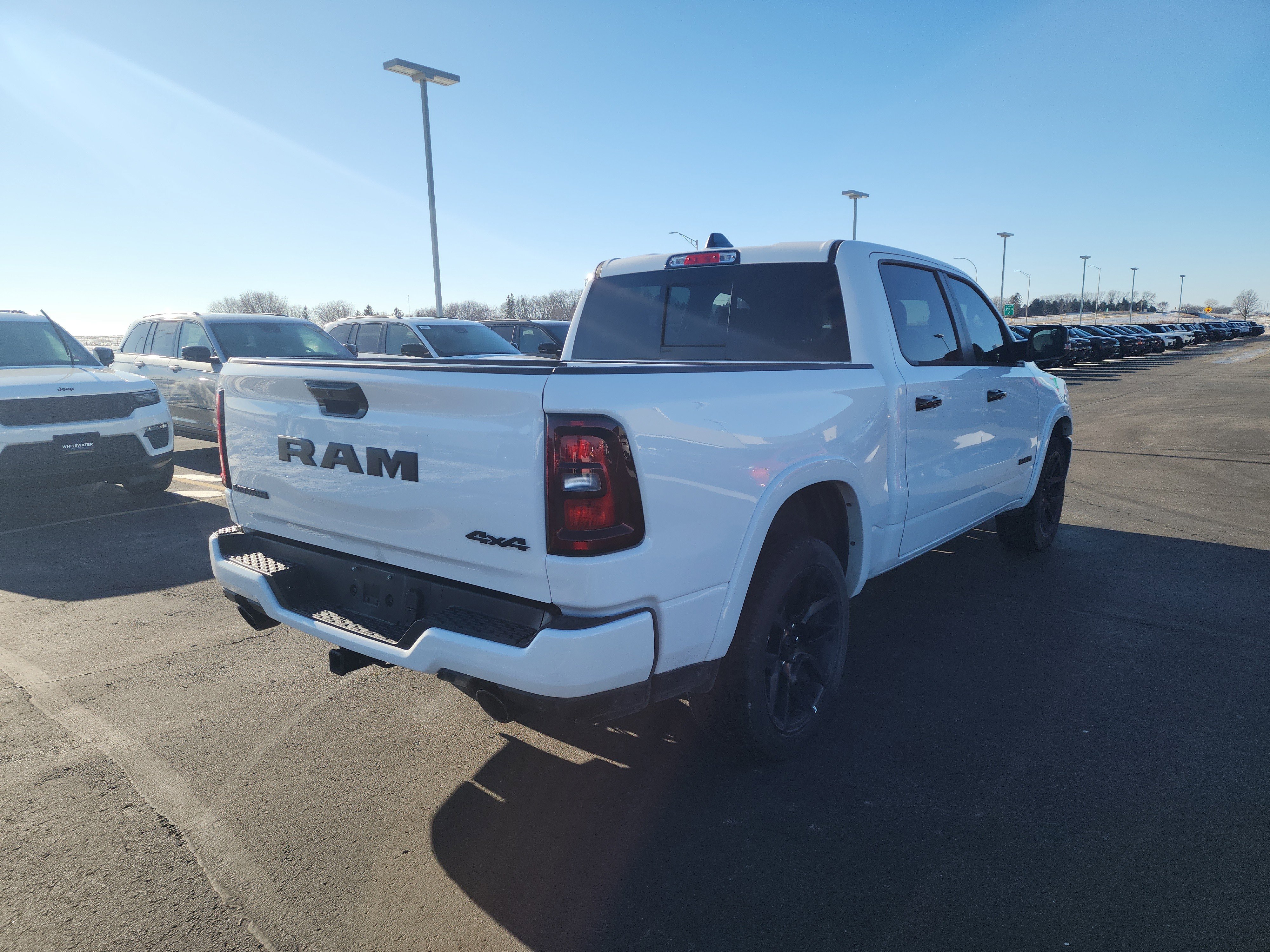 Used 2025 RAM Ram 1500 Pickup Laramie with VIN 1C6SRFJP4SN558086 for sale in Saint Charles, Minnesota
