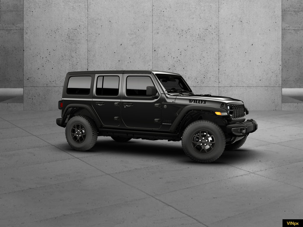 New 2026 Black Clear-Coat Exterior Paint Jeep Willys image 9