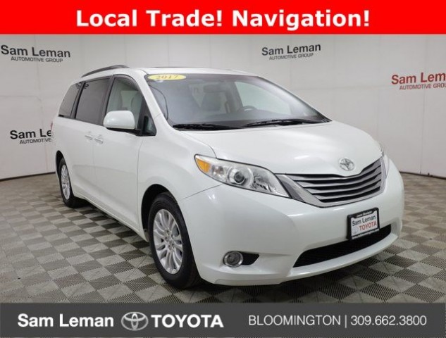 Pre-Owned 2017 Toyota Sienna XLE 4D Passenger Van in Central IL # ...