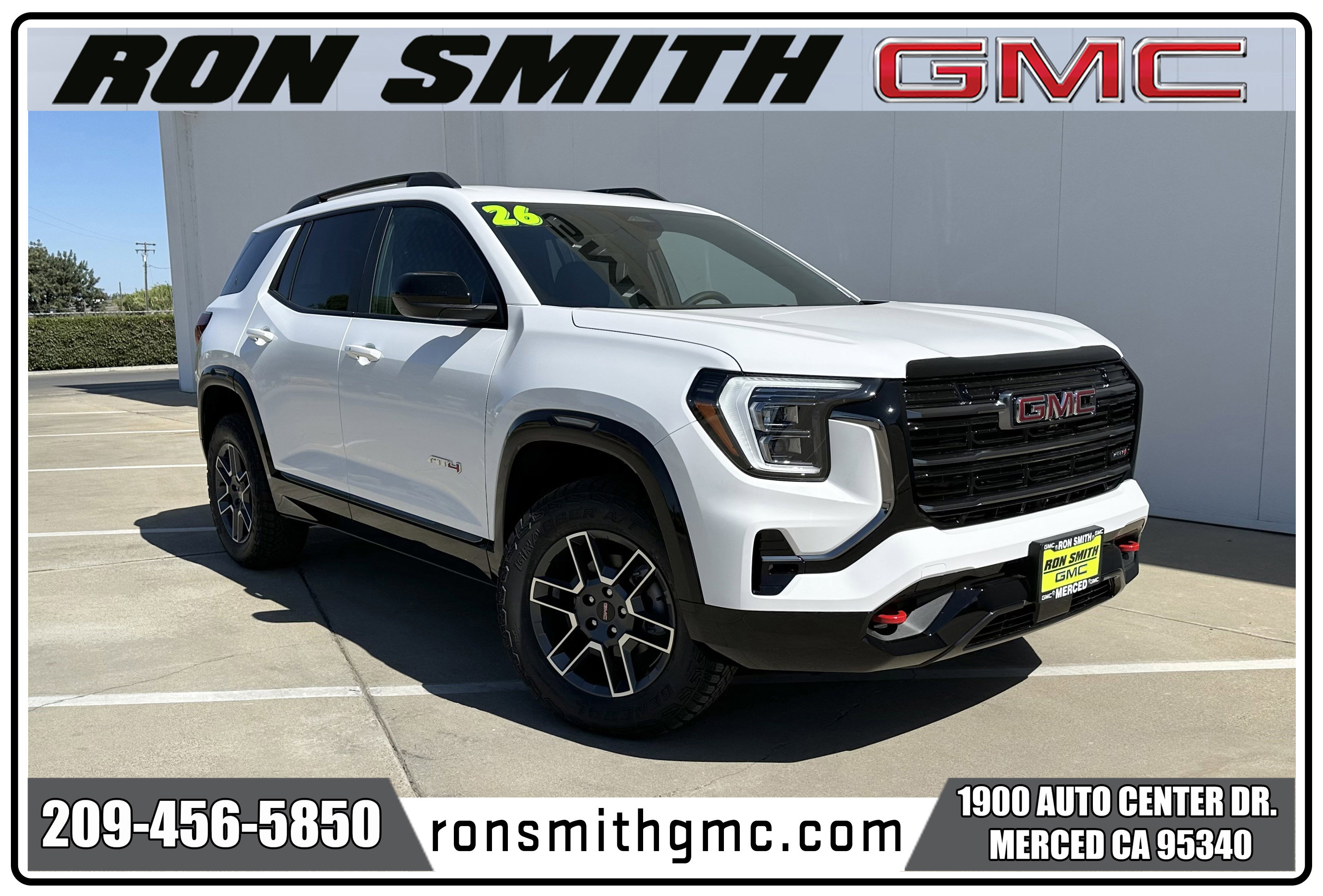 New 2026 Summit White GMC AT4 image 1