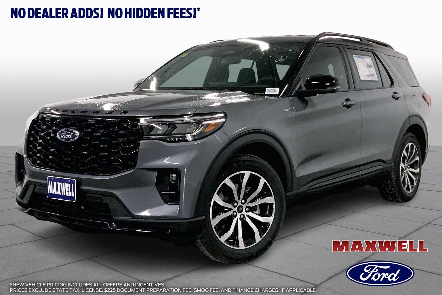 New 2025 Ford Explorer ST-Line Sport Utility in Austin #SGA42850 