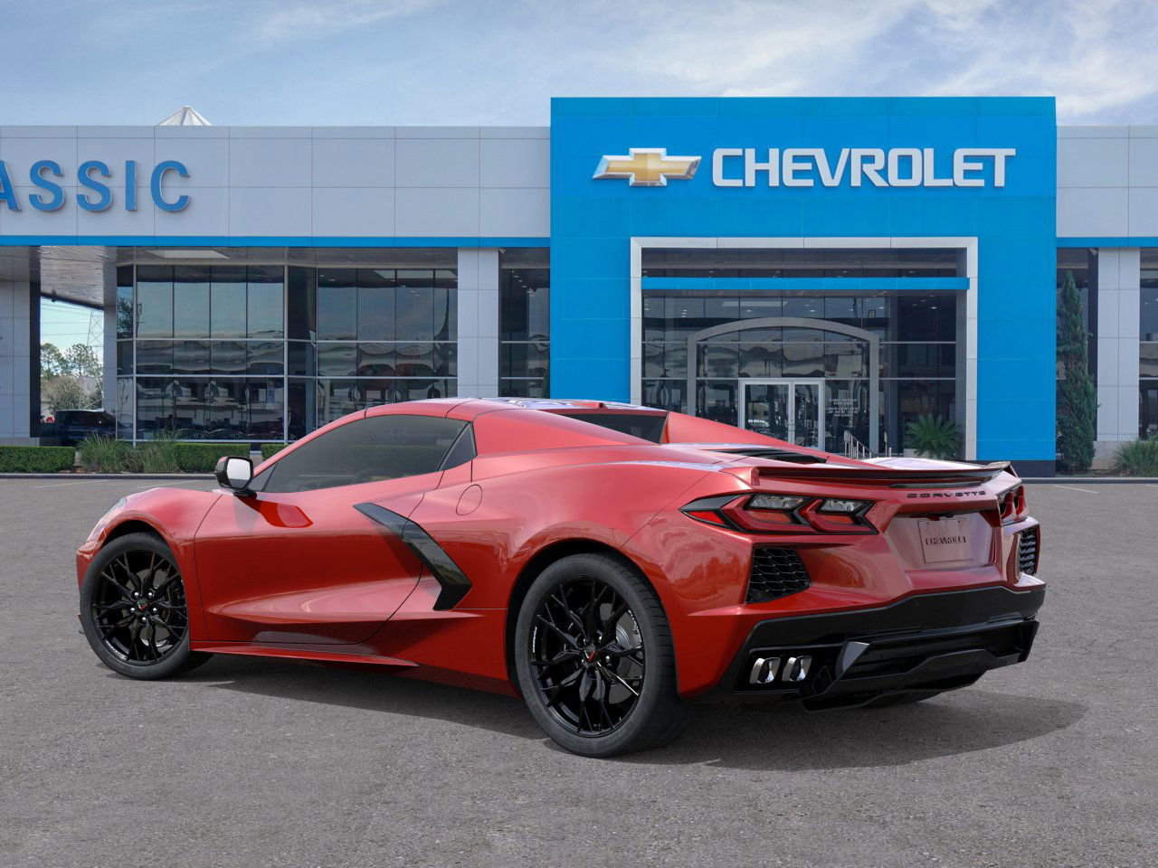 2026 Chevrolet Corvette Stingray 2LT Red at Classic Elite Chevrolet Hwy 6