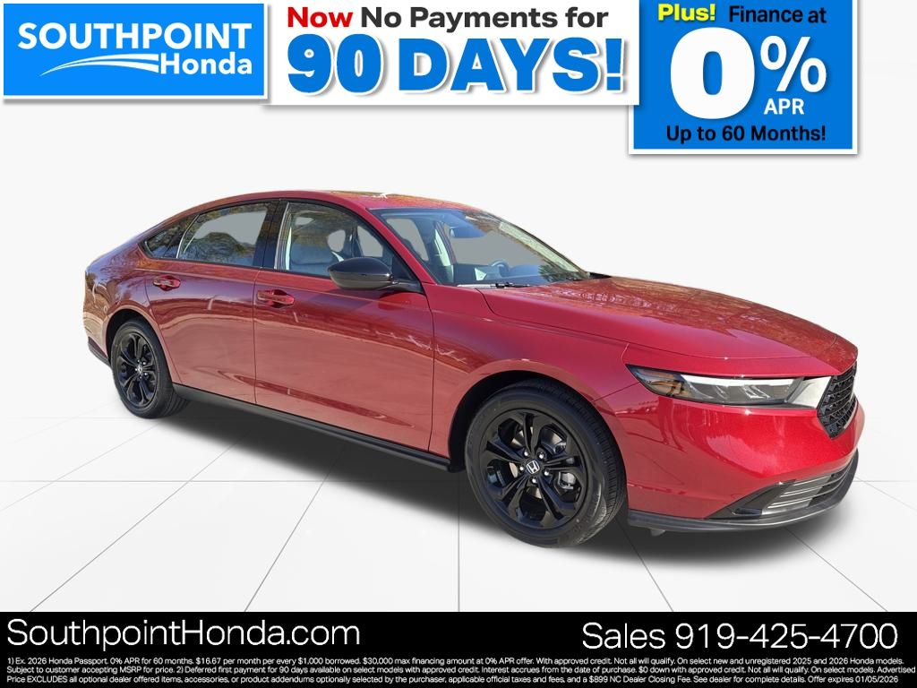 2025 Honda Accord SE's photo