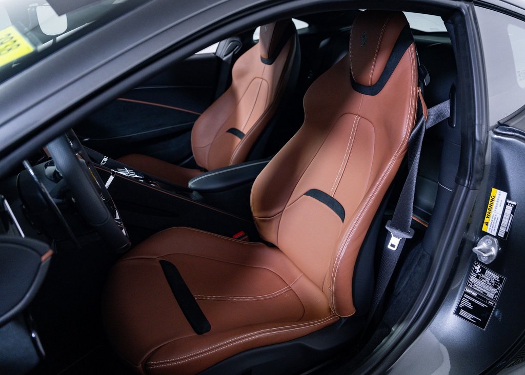 Certified Used 2024 Grigio Silverstone Metallic Ferrari Base image 18