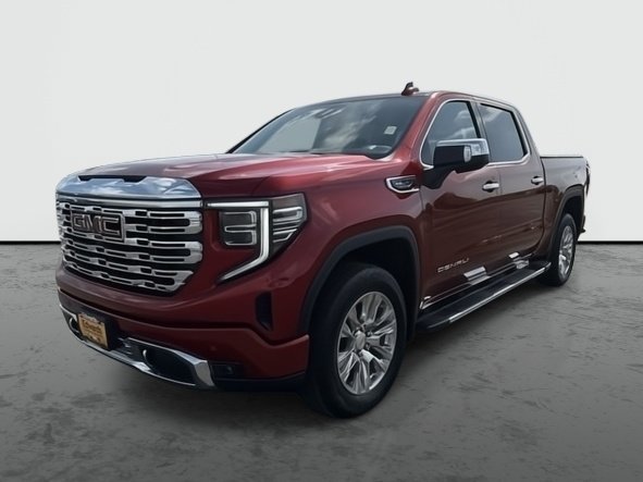 Used 2023 Volcanic Red Tintcoat GMC Denali image 1