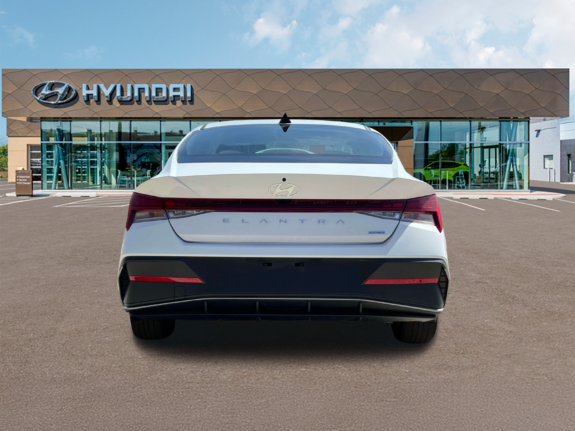 New 2025 White Hyundai Blue image 6