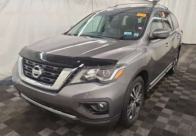 Used 2017 Nissan Pathfinder Platinum with VIN 5N1DR2MM9HC905097 for sale in Riverdale, UT