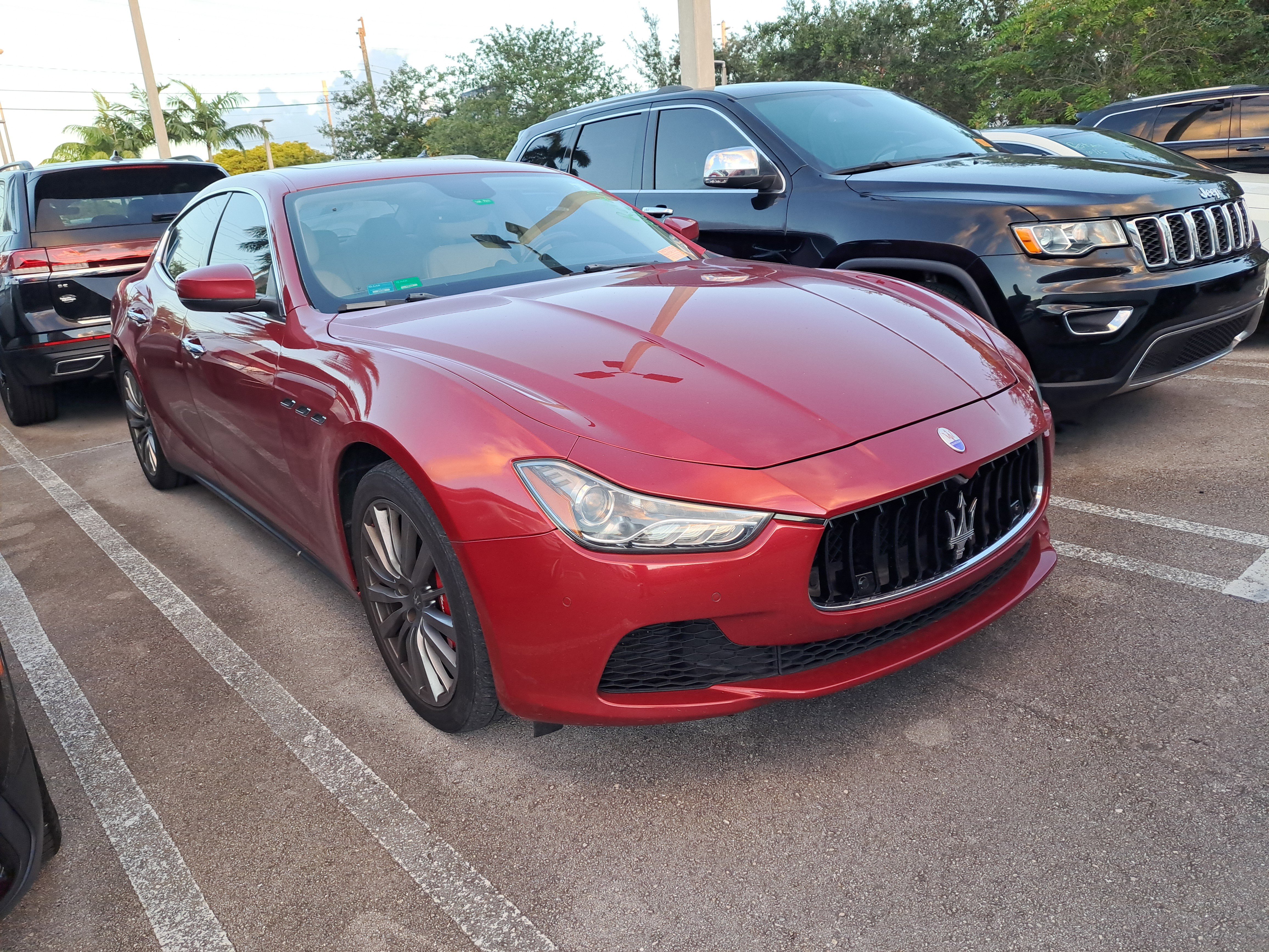 Used 2017 Maserati Ghibli Base with VIN ZAM57XSL0H1194810 for sale in Opa-locka, FL