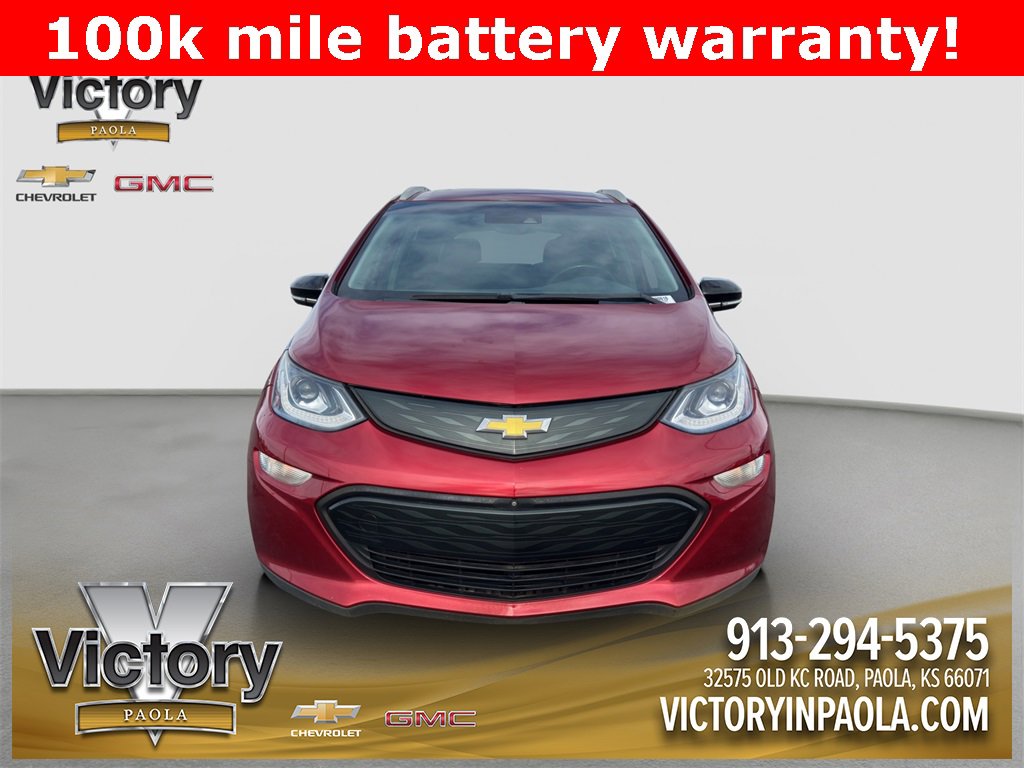 Used 2018 Chevrolet Bolt EV Premier with VIN 1G1FX6S07J4130818 for sale in Kansas City