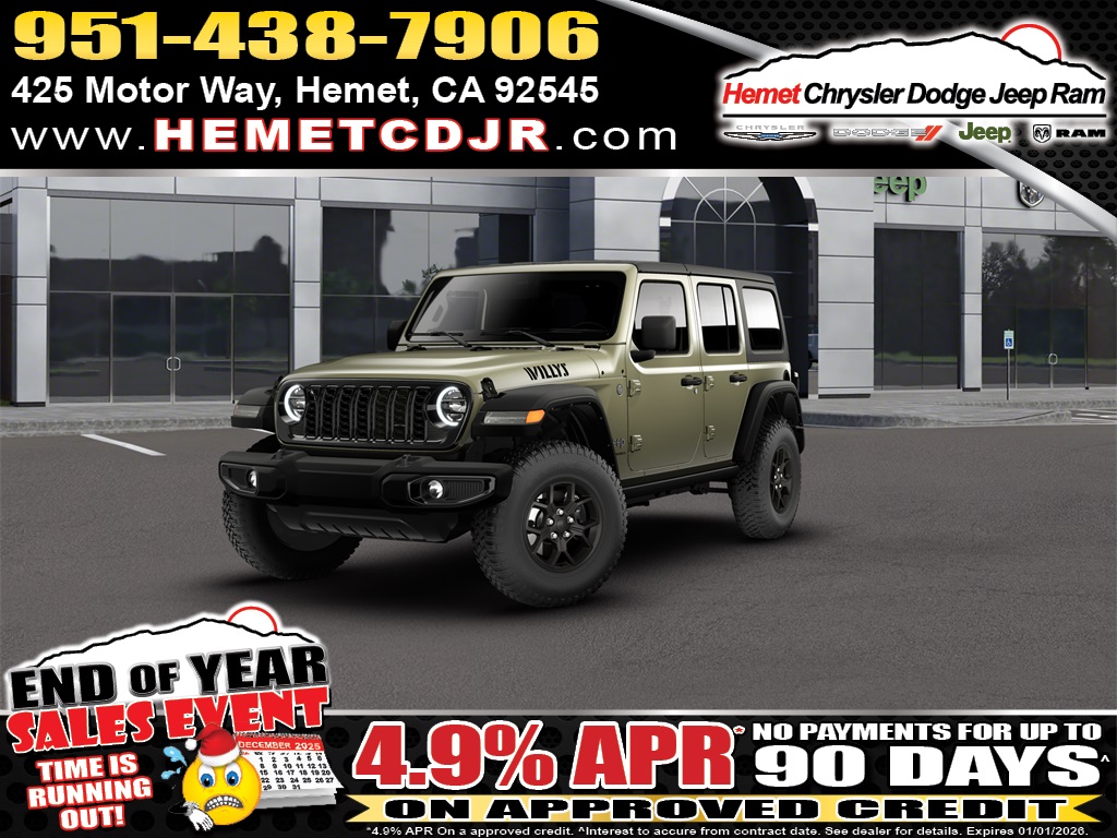 2026 Jeep Wrangler 4-Door Willys's photo