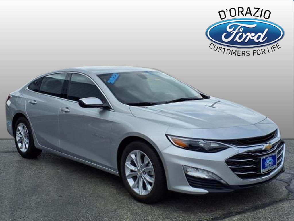 Used 2022 Chevrolet Malibu 1LT with VIN 1G1ZD5ST3NF155400 for sale in Wilmington, IL