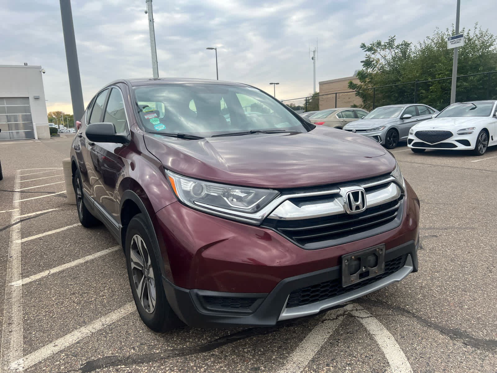 Used 2017 Honda CR-V LX with VIN 5J6RW6H31HL006403 for sale in Brooklyn Center, Minnesota