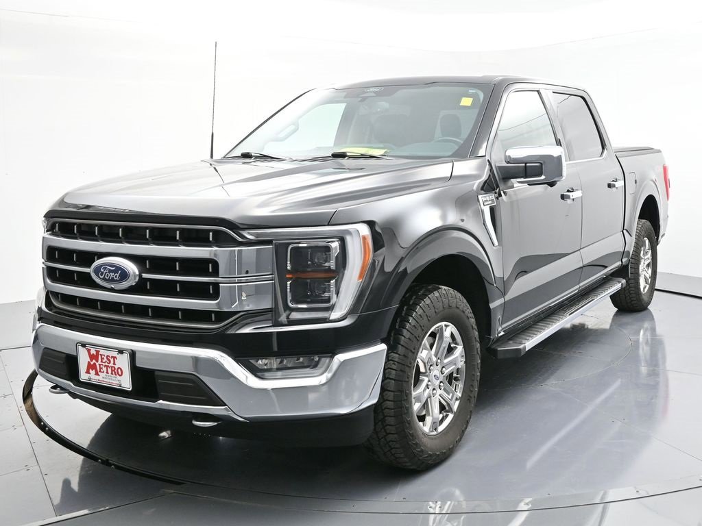 Used 2021 Ford F-150 Lariat with VIN 1FTFW1E80MKE42106 for sale in Monticello, Minnesota