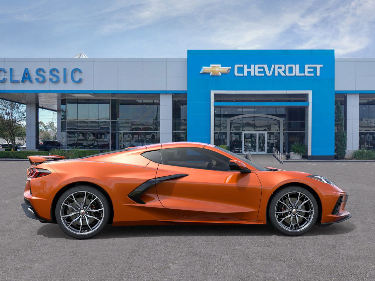 2026 Chevrolet Corvette Stingray 2LT Orange at Classic Elite Chevrolet Hwy 6