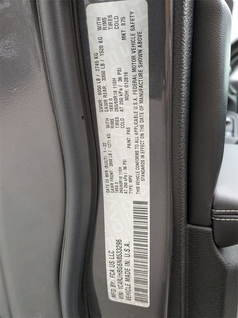 2022 Jeep Grand Cherokee Limited photo 21