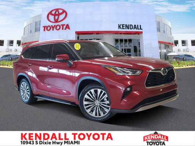 Pre-Owned 2021 Toyota Highlander Platinum in Miami @ West Kendall ...