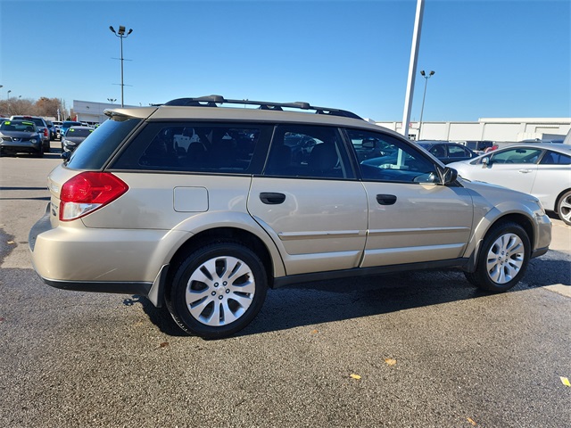 Used 2008 Subaru Outback 2.5i with VIN 4S4BP61C587338606 for sale in Broken Arrow, OK