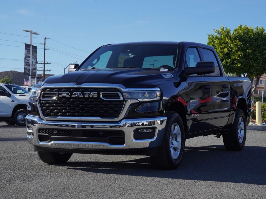 New 2026 Diamond Black Crystal Pearl-Coat Exterior Paint RAM Big Horn image 8