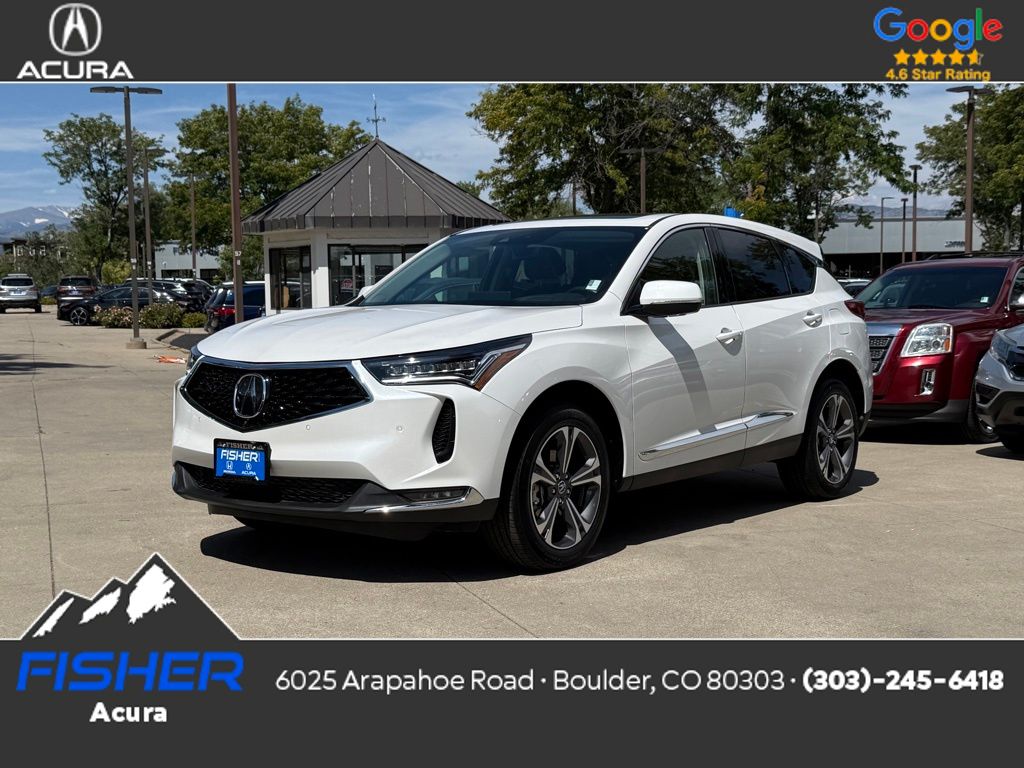 Used 2024 Platinum White Pearl Acura Advance Package image 1