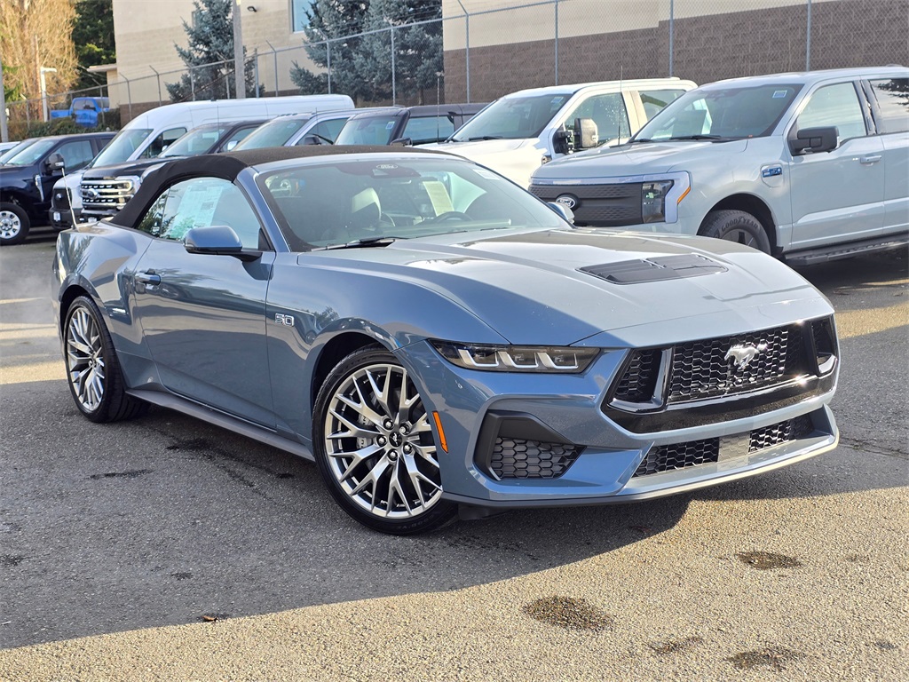 フォード MUSTANG GT メタリックブルー New 2025 Ford Mustang GT Premium Convertible Convertible in