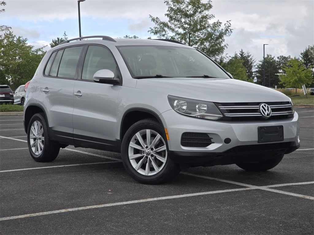 Used 2017 Volkswagen Tiguan S with VIN WVGBV7AX2HK054135 for sale in Dublin, OH